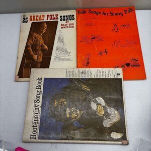 Folk Songs for Young Folk Great Folk‎ Songs Hootenanny Song Book Sheet Music